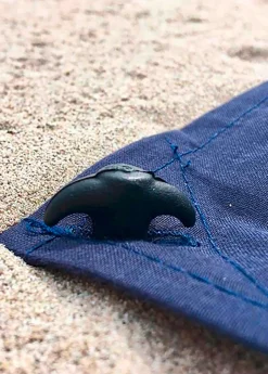 Drap de plage XXL en voile de coton léger