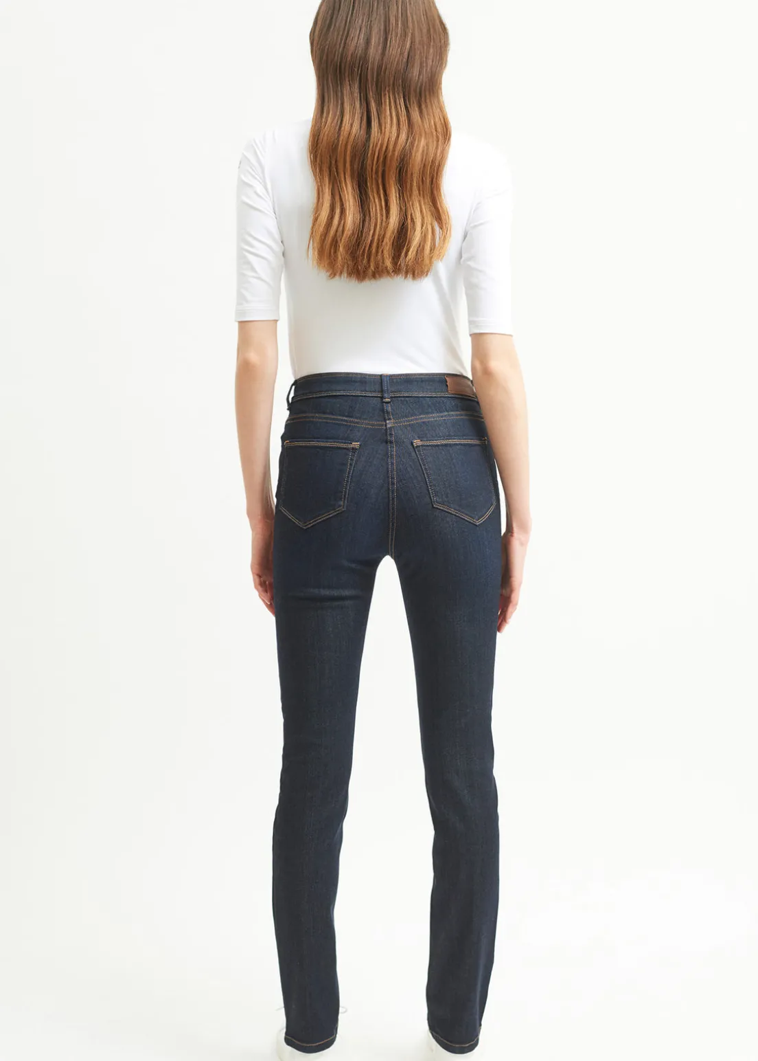 Jean taille haute Mimosa