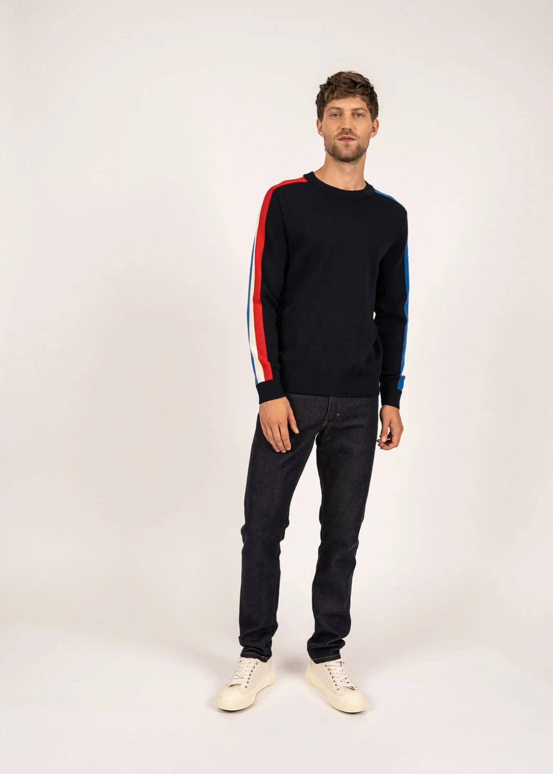 Pull à manches raglan en laine