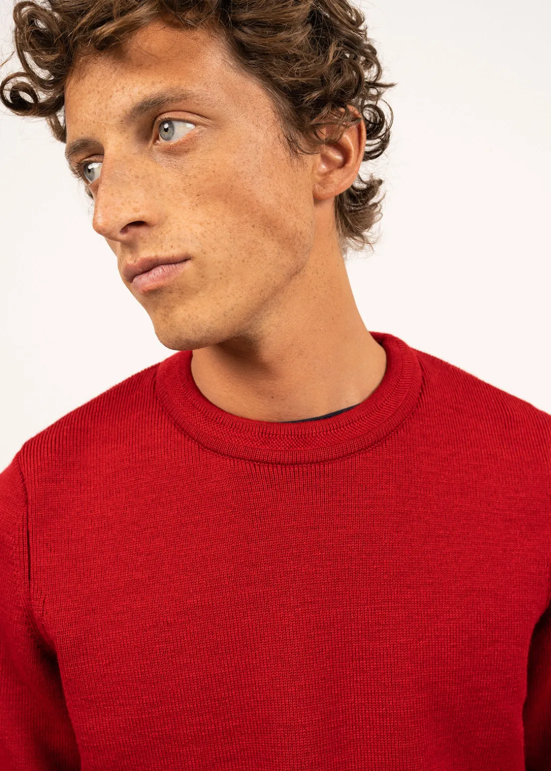 Pull col rond Locronan