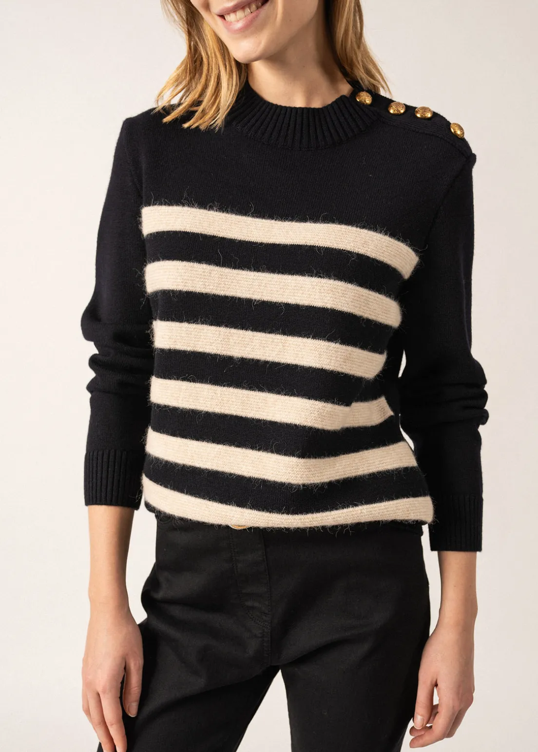 Pull esprit marin rayé Gala