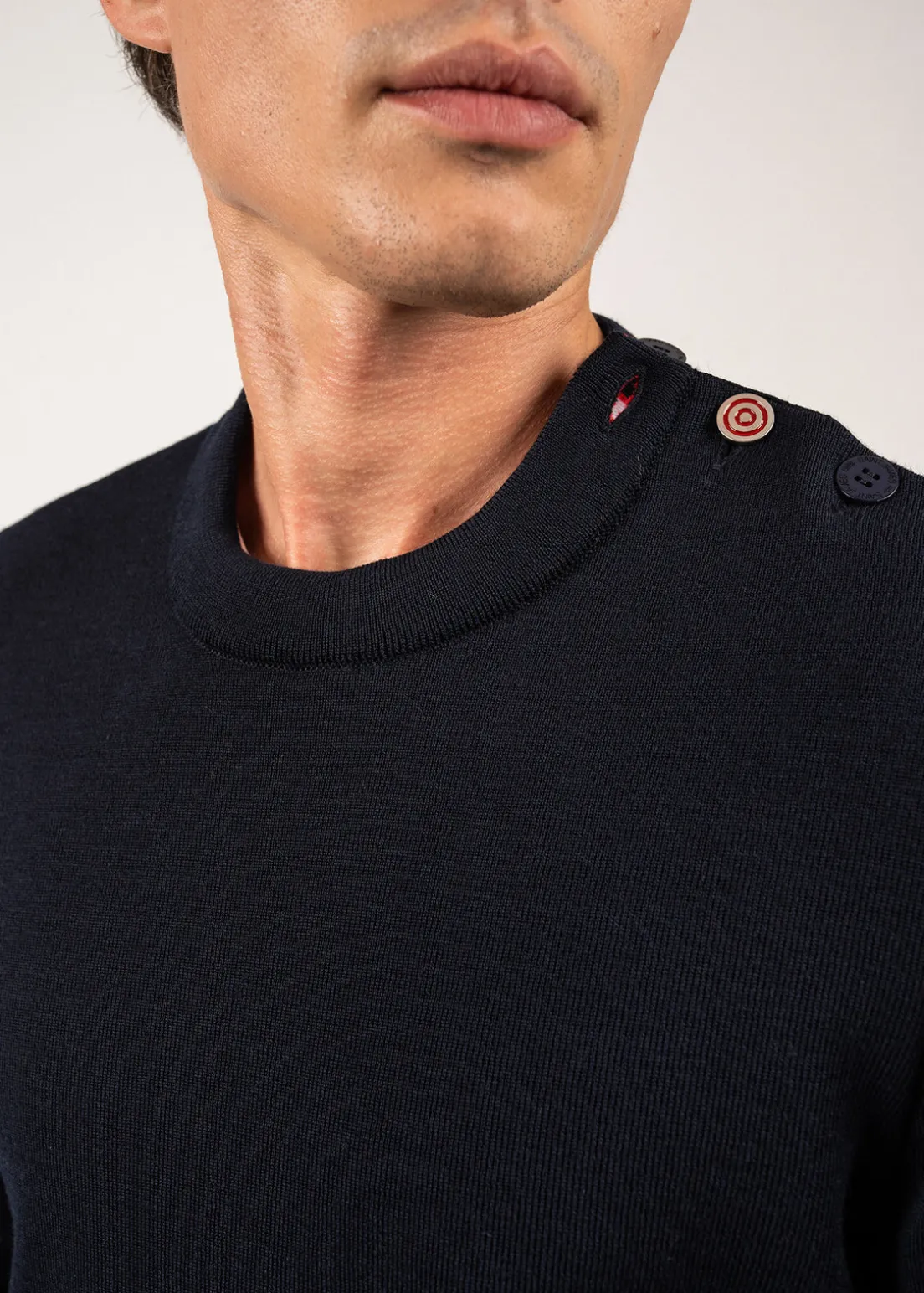 Pull marin confort à coudières