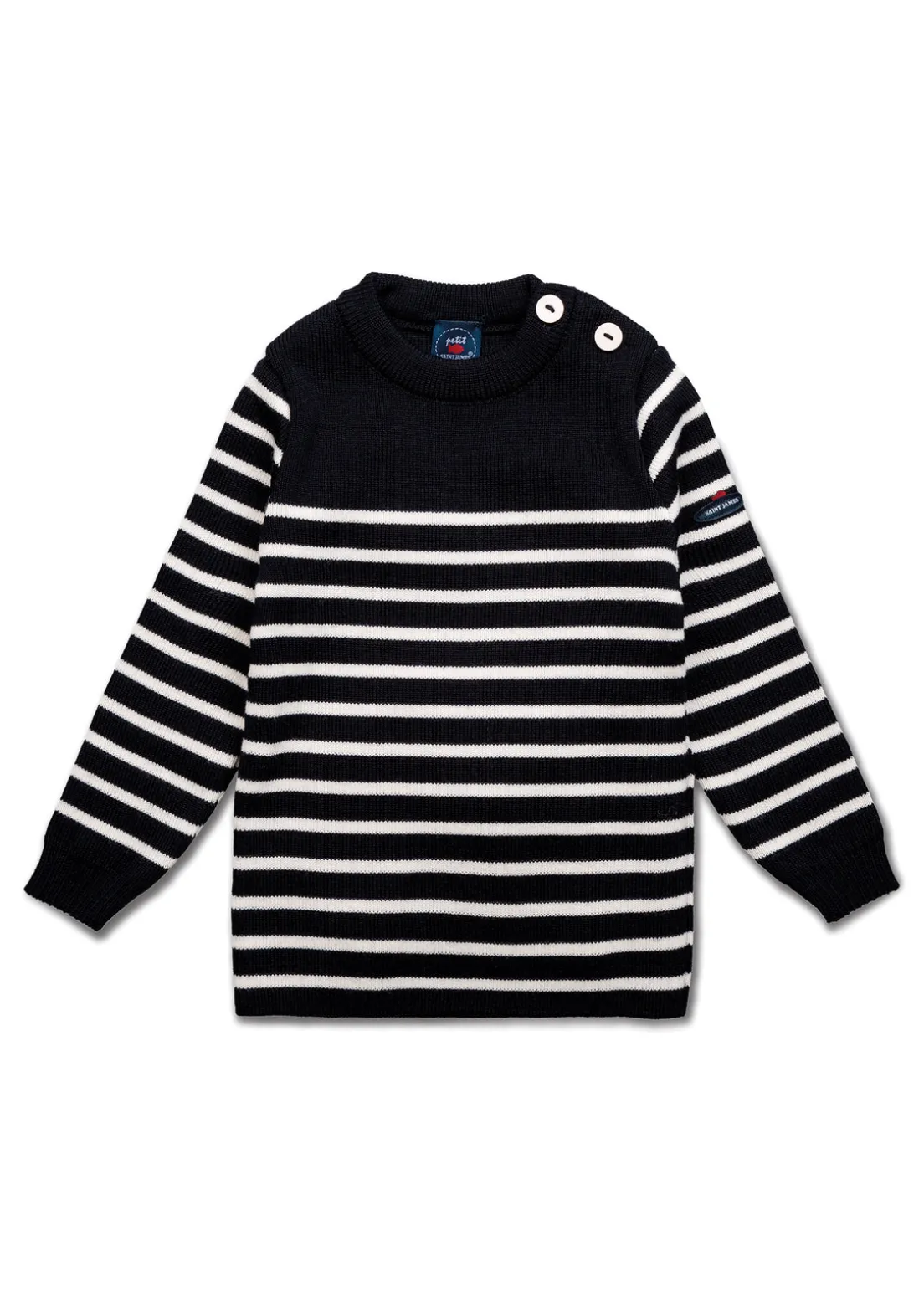 Pull marin rayé bébé Moussaillon