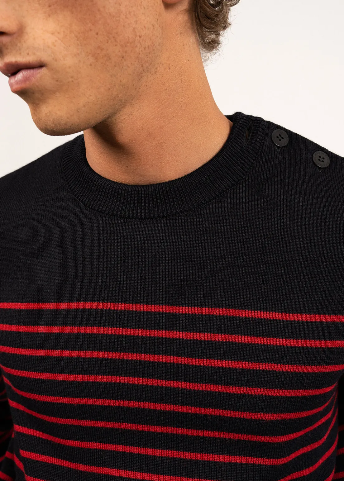 Pull marin rayé Binic