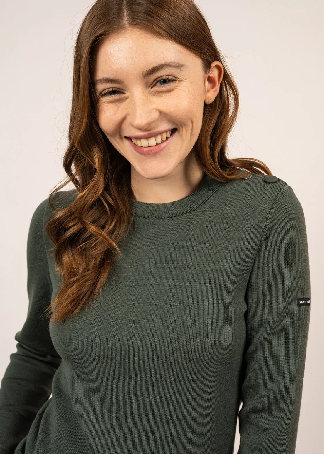 Pull marin uni Brégançon