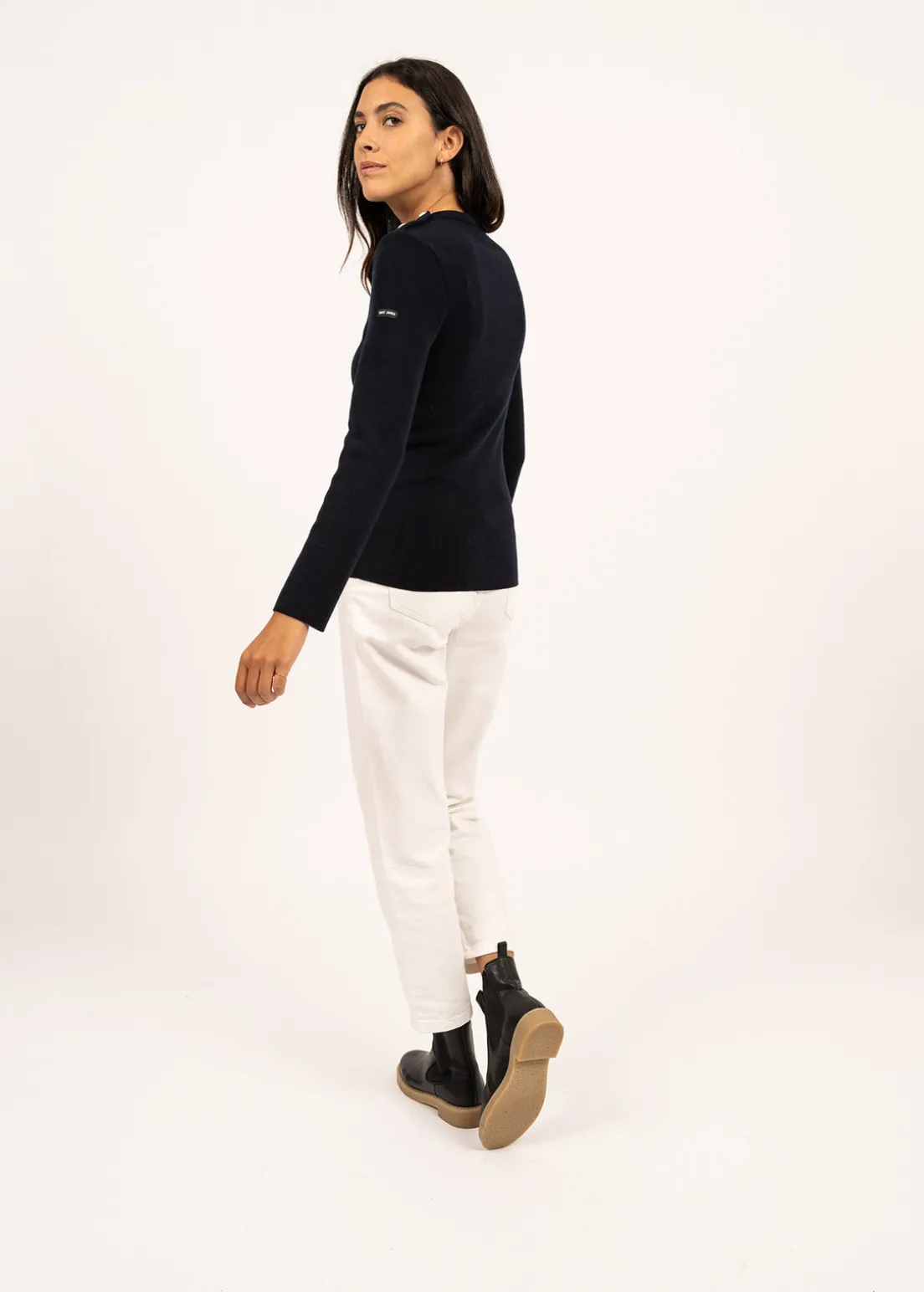 Pull marin uni Marée