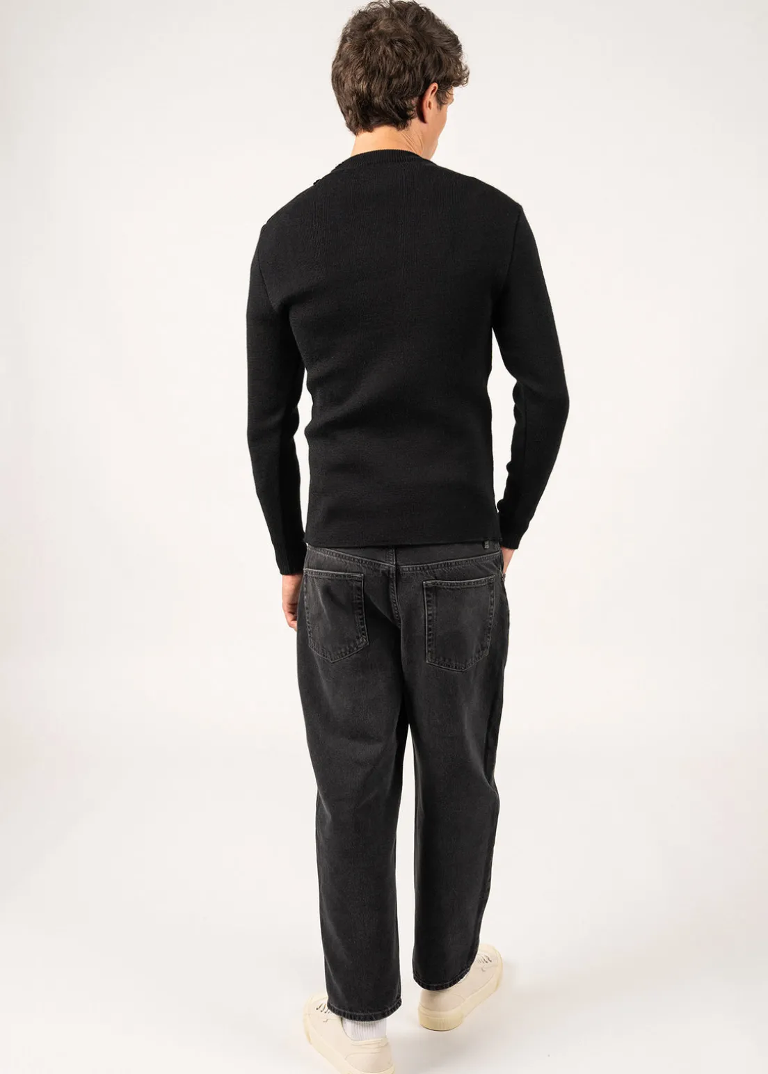 Pull marin uni Matelot