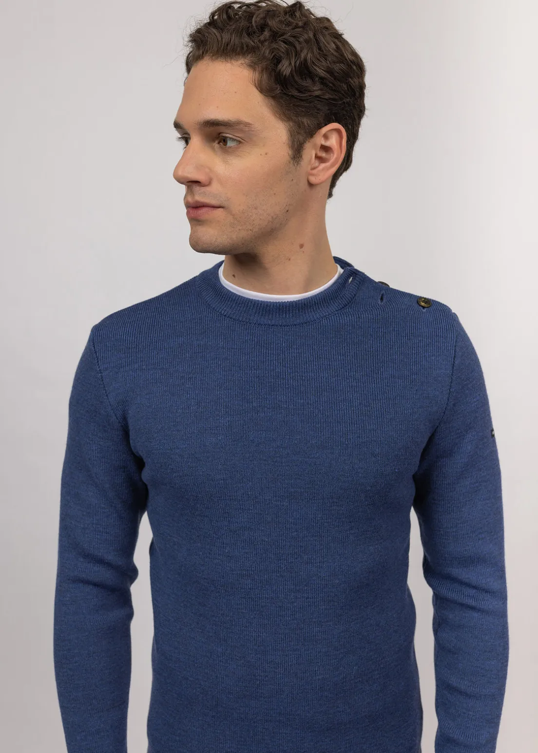 Pull marin uni Rochefort